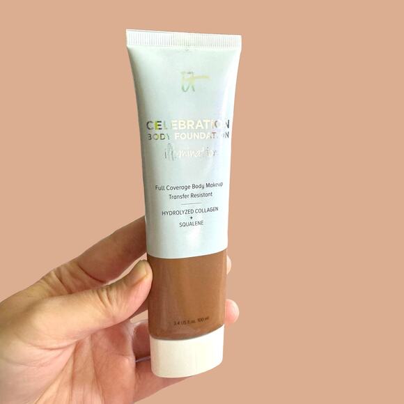 IT Cosmetics Celebration Body Foundation Makeup Full Coverage Body Sealed Deep - Picture 1 of 14